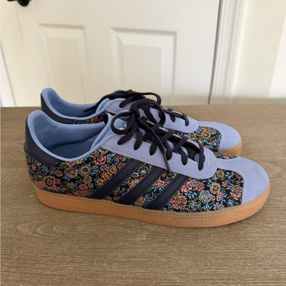 adidas Shoes - Adidas Gazelle X Liberty London Sneakers (size: 6.5 Big Kids or Women’s 8.5/9)